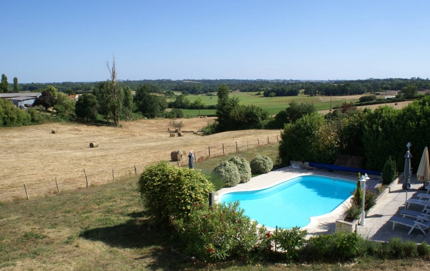 Location de vacances - Chambre d'hôtes à Soubran - Domaine la Fontaine vue