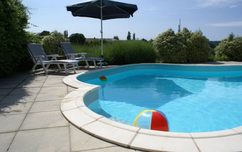 Location de vacances - Chambre d'hôtes à Soubran - Piscine chauffée