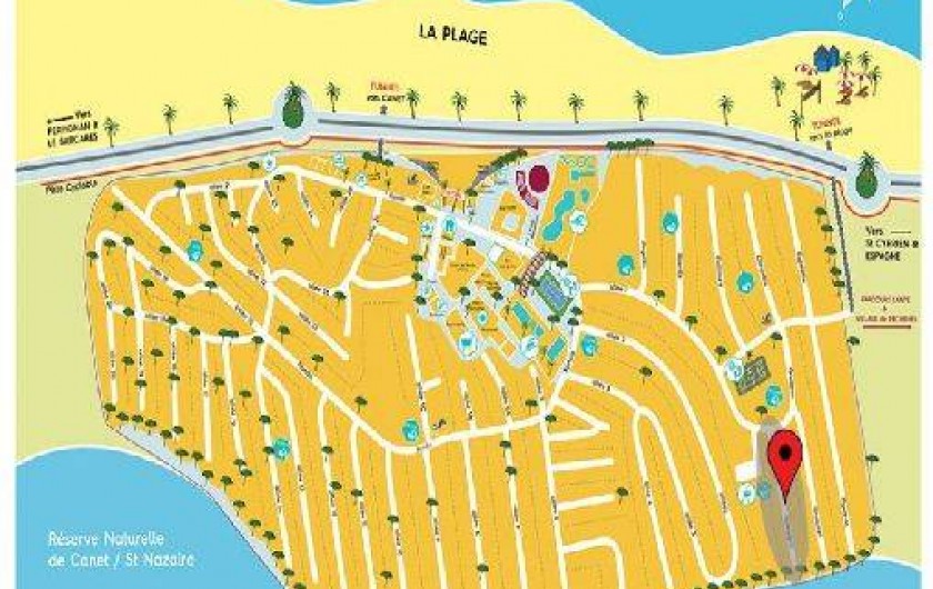 Location de vacances - Camping à Canet-en-Roussillon