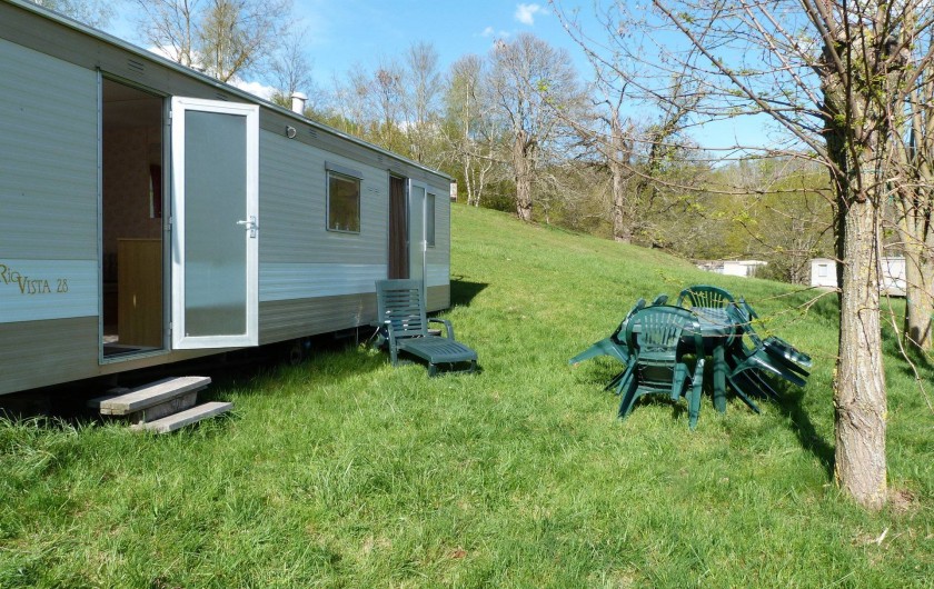 Location de vacances - Bungalow - Mobilhome à Villefranche-de-Rouergue - un de nos mobil home