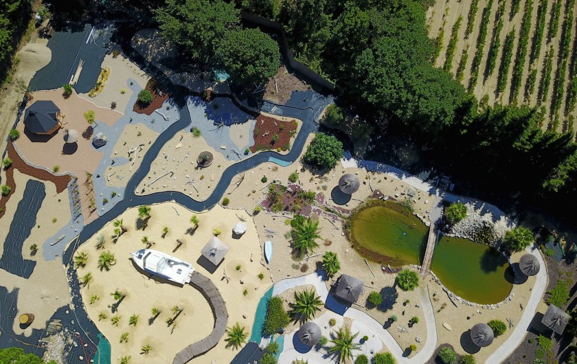 Location de vacances - Villa à Saint-Pierre la Mer - Parc