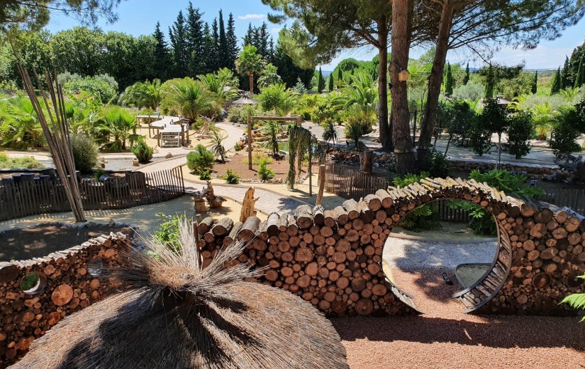 Location de vacances - Villa à Saint-Pierre la Mer - Parc