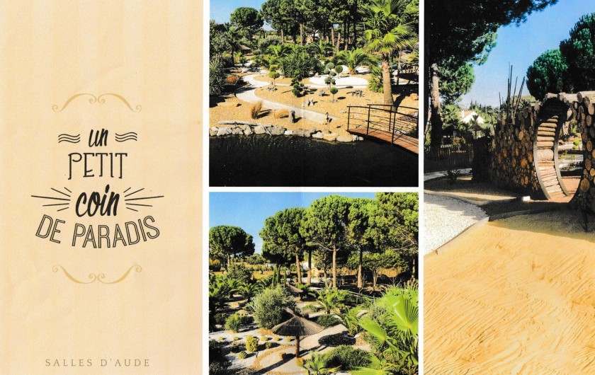 Location de vacances - Villa à Saint-Pierre la Mer - COUCHAGE INSOLITE "LA PALMERAIE" A   SALLES D'AUDE