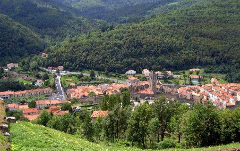 Location de vacances - Gîte à Prats-de-Mollo-la-Preste - Prats de Mollo, vue du fort Lagarde.