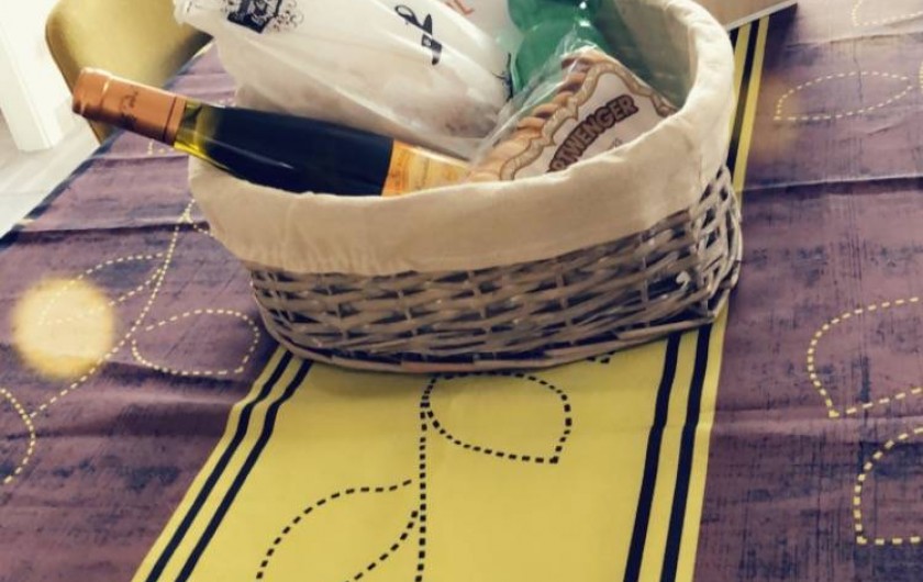 Location de vacances - Maison - Villa à Breitenbach - Panier d'accueil