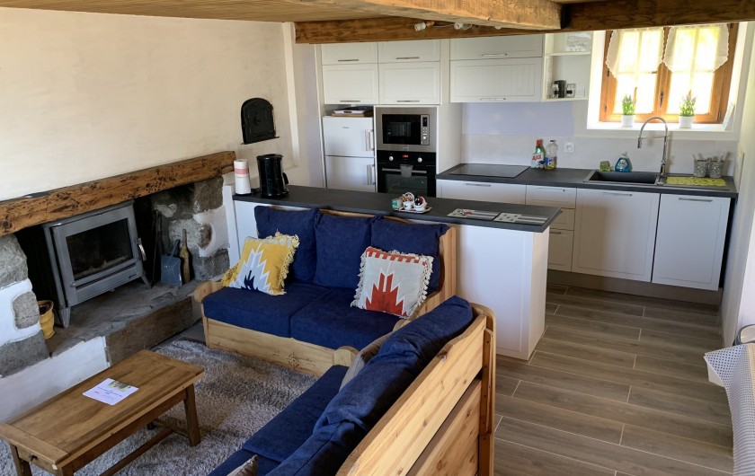 Location de vacances - Chalet à Ustou - salon