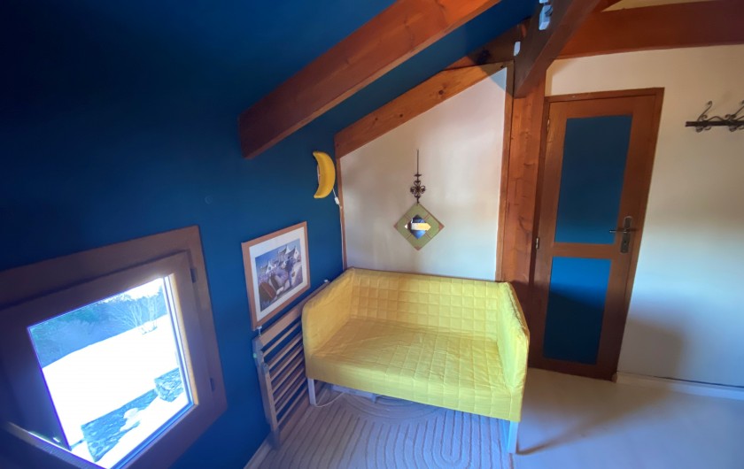 Location de vacances - Chalet à Ustou - mezzanine - étage