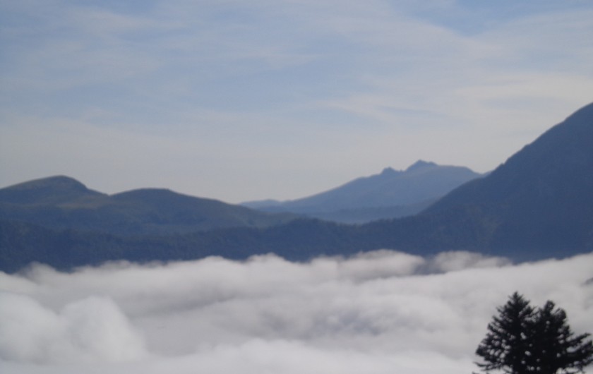 Location de vacances - Chalet à Ustou - mer de nuage