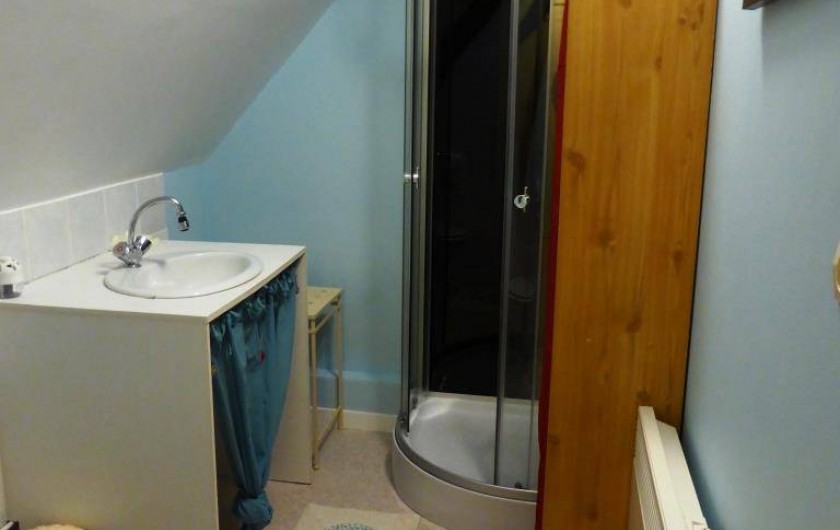 Location de vacances - Gîte à Louvigné-du-Désert - Salle de Douche + WC étage