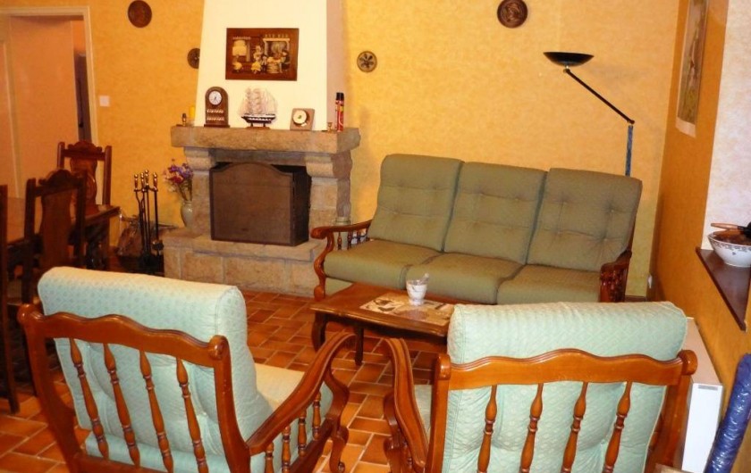 Location de vacances - Gîte à Louvigné-du-Désert - Coin Salon