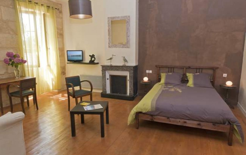 Location de vacances - Chambre d'hôtes à Saint-Yzans-de-Médoc - Chambre Tilleul