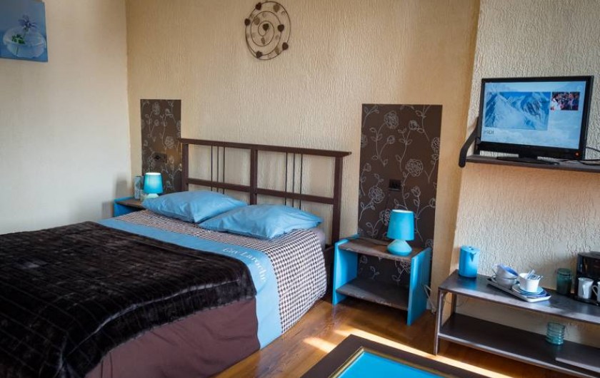 Location de vacances - Chambre d'hôtes à Saint-Yzans-de-Médoc - Chambre Bleuet