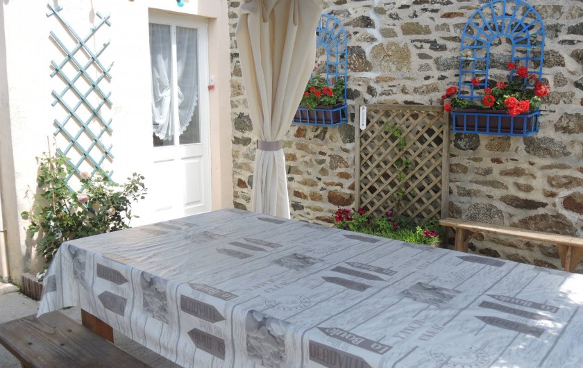 Location de vacances - Gîte à Planguenoual - terrasse