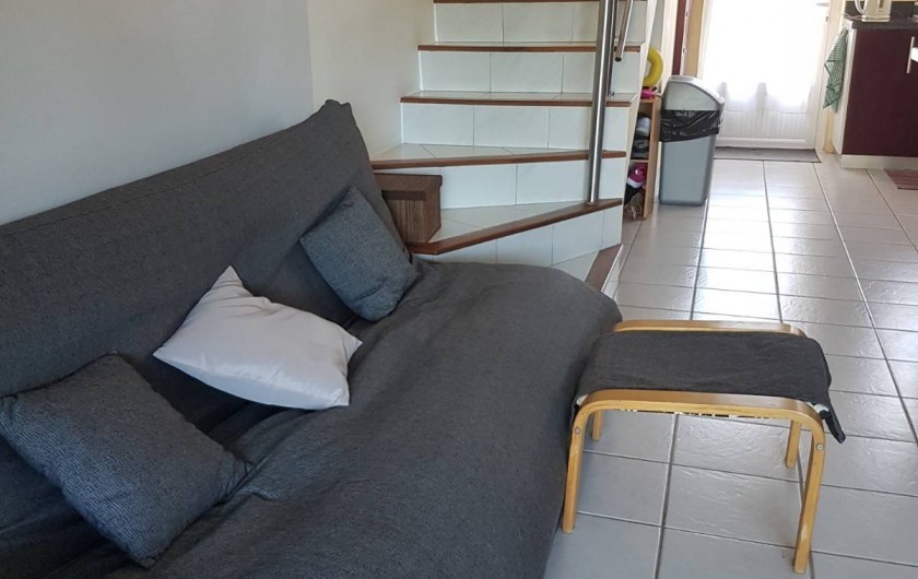 Location de vacances - Maison - Villa à Grand Baie - Canapé au salon