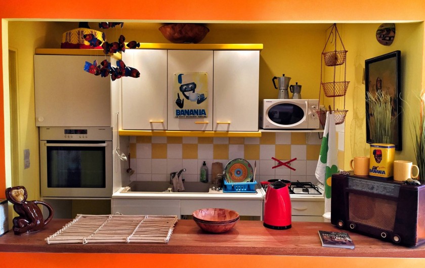 Location de vacances - Gîte à Vicq-sur-Gartempe - Cuise haute en couleurs "africaines"