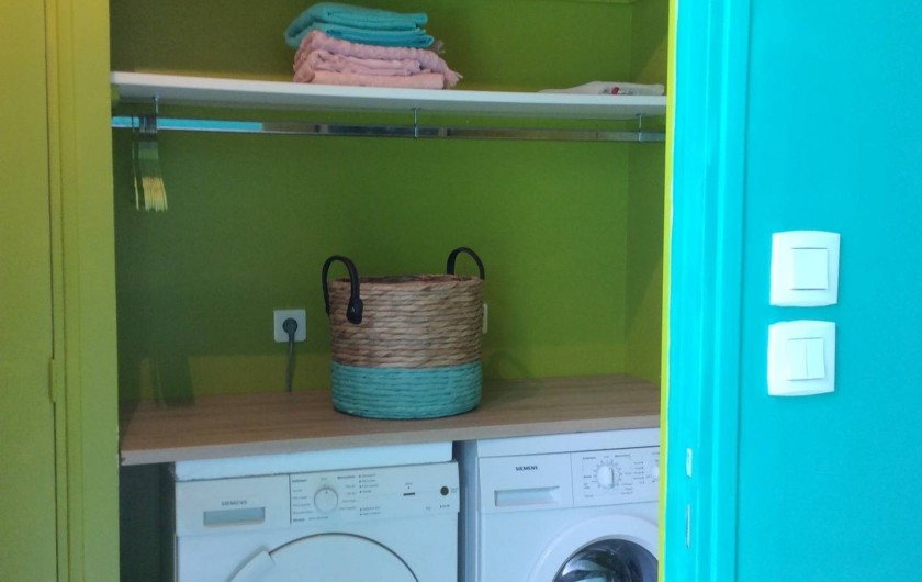 Location de vacances - Gîte à Vicq-sur-Gartempe - Buanderie