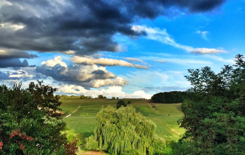 Location de vacances - Gîte à Vicq-sur-Gartempe - Le panorama au levant