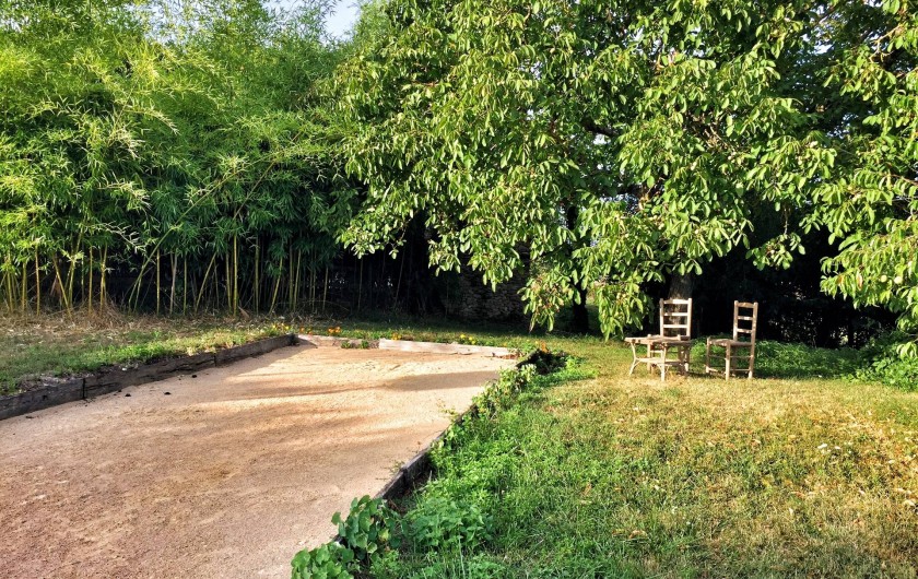Location de vacances - Gîte à Vicq-sur-Gartempe - Terrain de pétanque