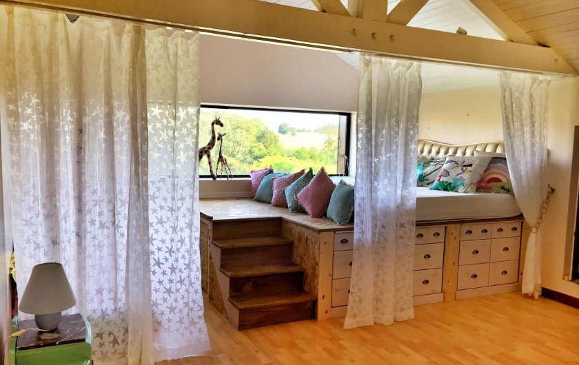 Location de vacances - Gîte à Vicq-sur-Gartempe - Chambre matrimoniale ...