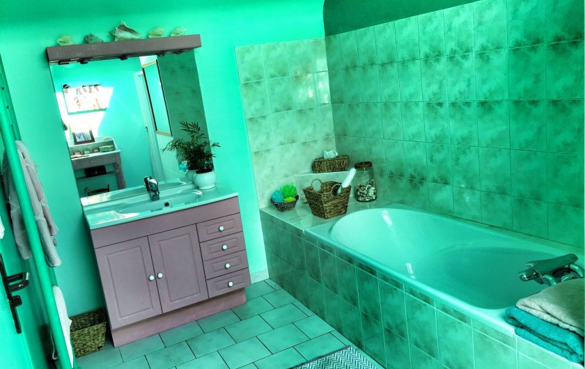 Location de vacances - Gîte à Vicq-sur-Gartempe - Salle de bains