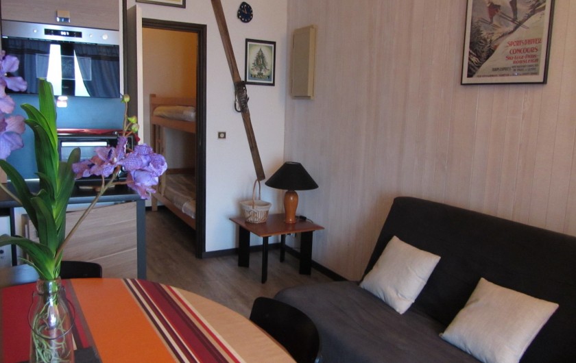 Location de vacances - Appartement à Super Lioran - Salon cuisine