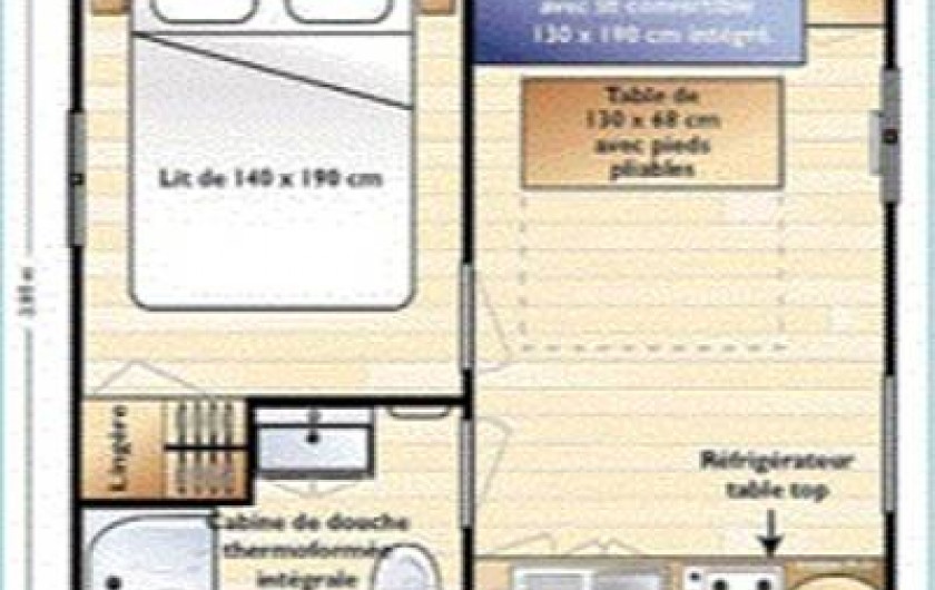 Location de vacances - Camping à Maureillas-Las-Illas - Chalet