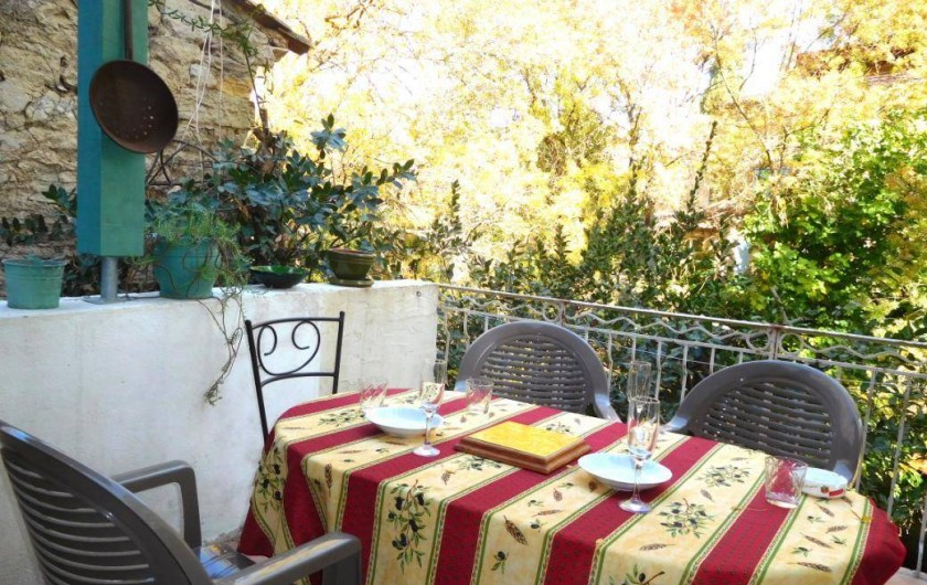 Location de vacances - Maison - Villa à Correns - La terrasse
