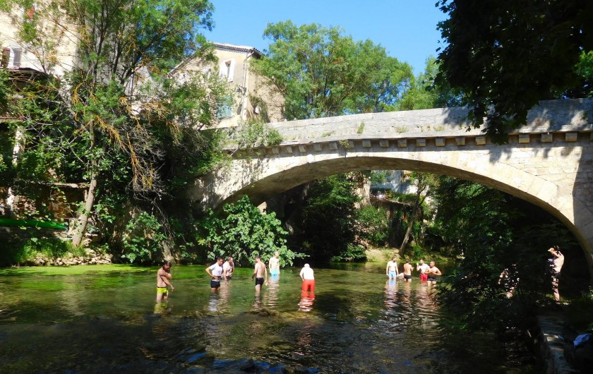 Location de vacances - Maison - Villa à Correns - Vue sur la rivière