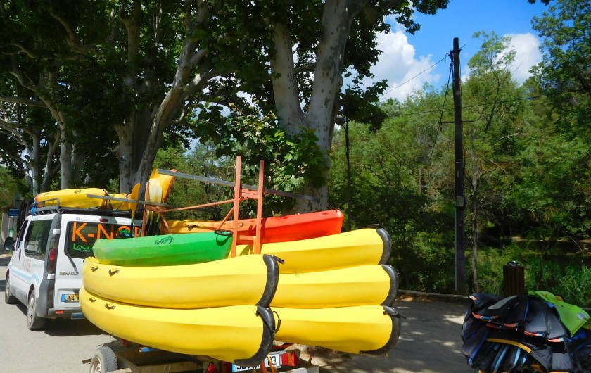 Location de vacances - Maison - Villa à Correns - Canoë-kayak