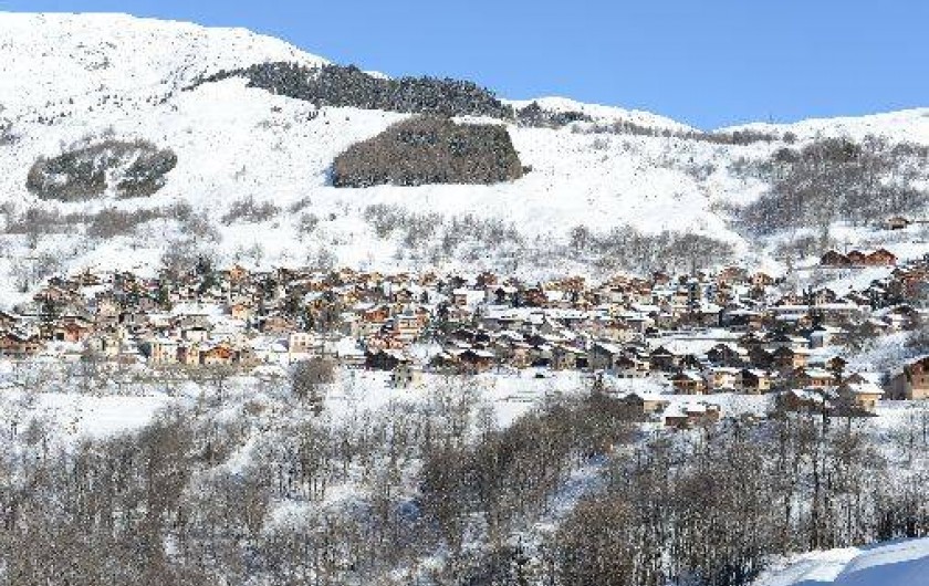 Location de vacances - Chalet à Saint-Martin-de-Belleville - Vue d'ensemble de Saint Martin de Belleville.