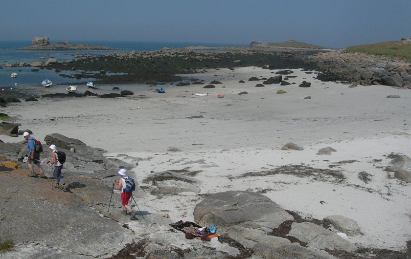 Location de vacances - Villa à Portsall - A 2mn de marche vers le Nord, par la dune !