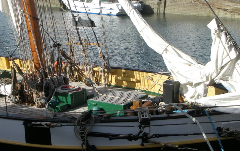 Location de vacances - Villa à Portsall - Forte tradition bretonne locale, dont les  vieux gréements, folklore.