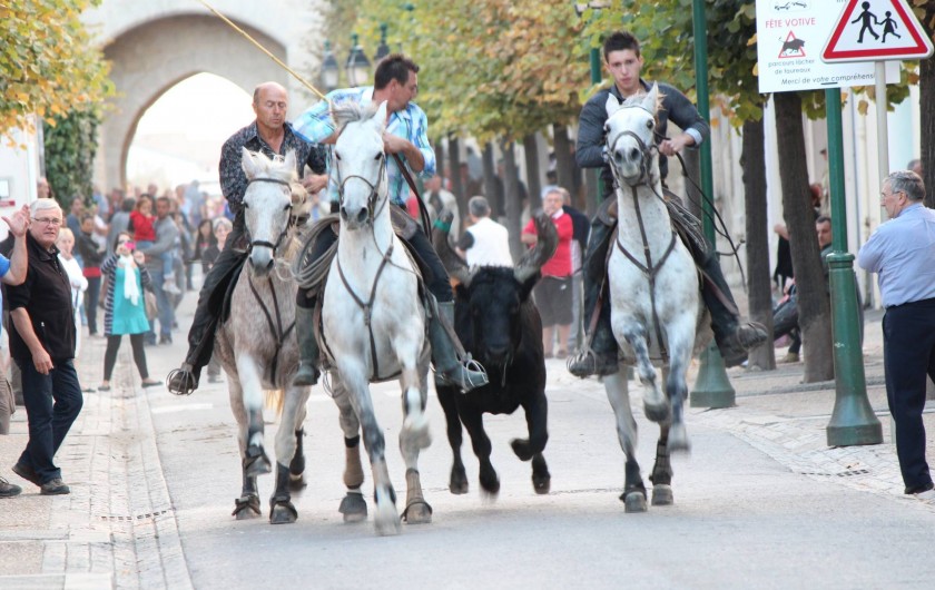 Location de vacances - Villa à Saint-Côme-et-Maruéjols - Course de taureaux.....