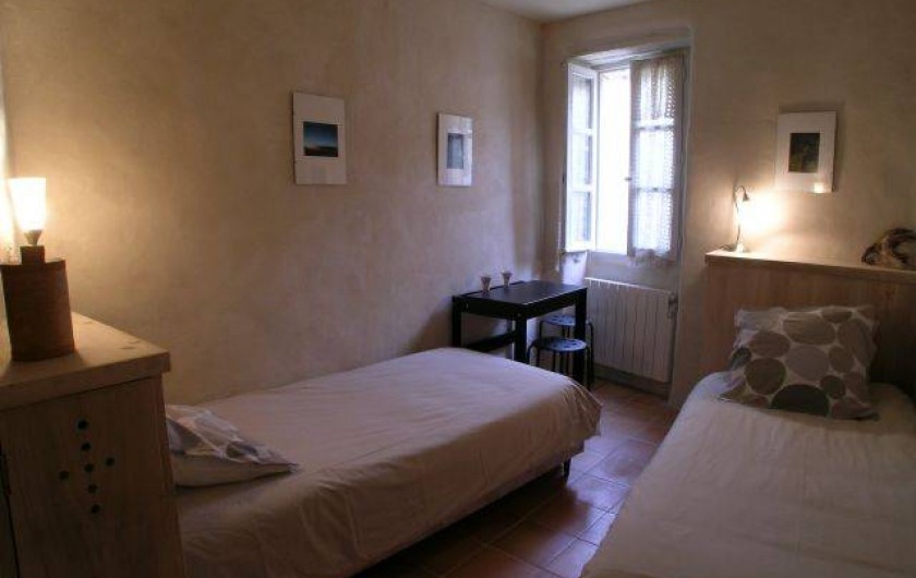 Location de vacances - Gîte à Lectoure - La chambre au rez-de-chaussée