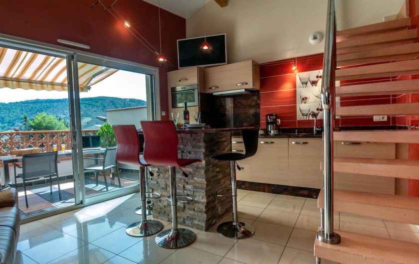 Location de vacances - Gîte à Cerbère - Appartement moderne, lumineux, très confortable