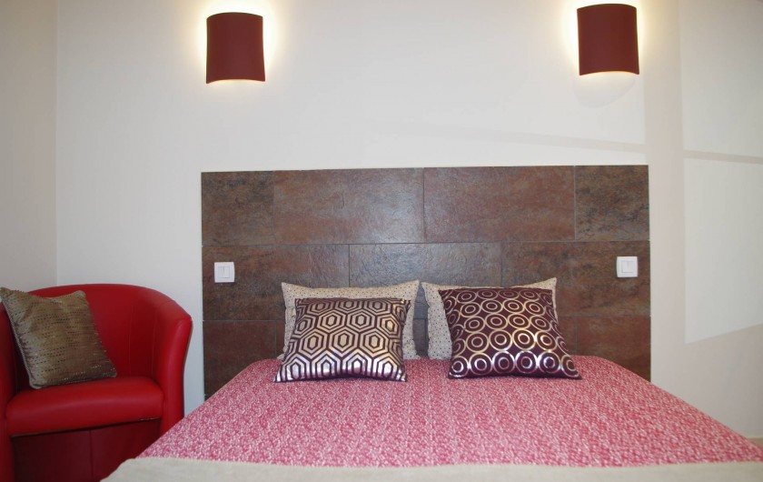 Location de vacances - Gîte à Cerbère - Chambre lit en 140 pour 2