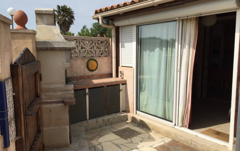 Location de vacances - Villa à Le Barcarès - Coin barbecue