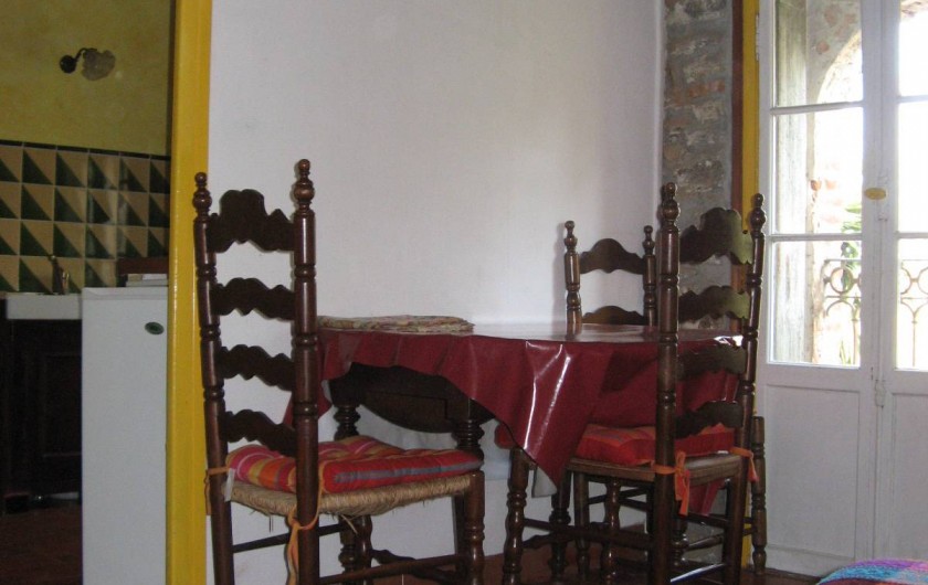 Location de vacances - Appartement à Collioure - salle à manger