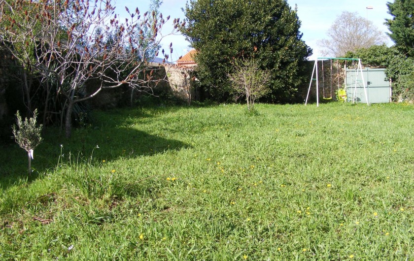 Location de vacances - Maison - Villa à Sorède - Le jardin, portique