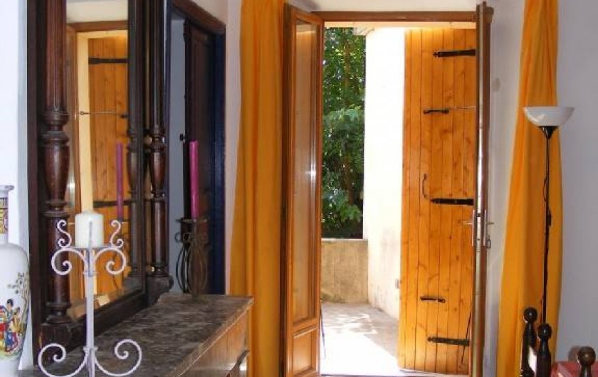 Location de vacances - Maison - Villa à Sorède - Salle à manger, accès à la terrasse