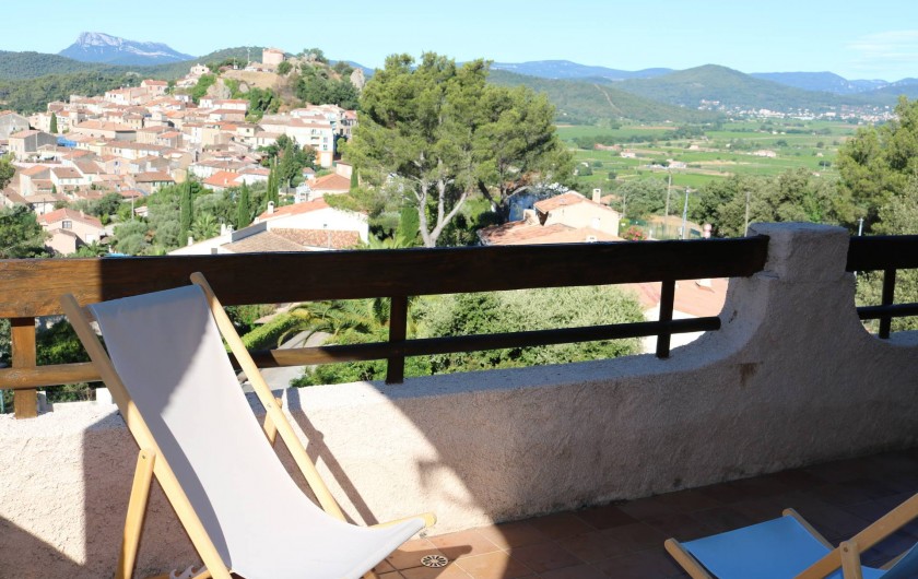Location de vacances - Villa à Pierrefeu-du-Var - Terrasse