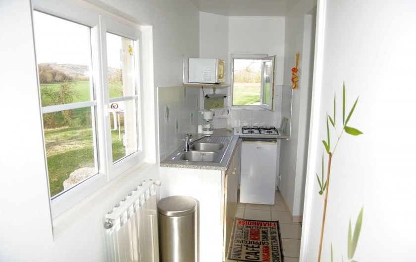 Location de vacances - Gîte à Faycelles - Cuisine du gîte 37 m²