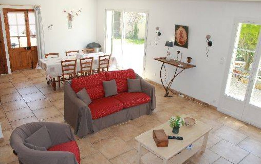 Location de vacances - Mas à Cabannes - Coin salon