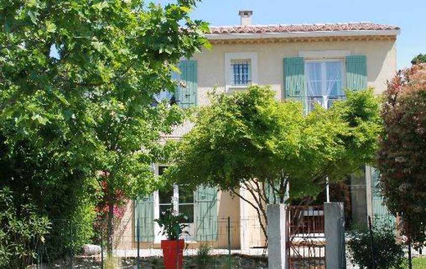 Location de vacances - Mas à Cabannes - Façade Sud