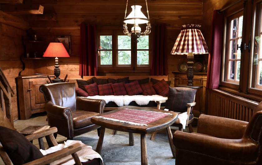 Location de vacances - Chalet à Chamonix-Mont-Blanc - Coin salon