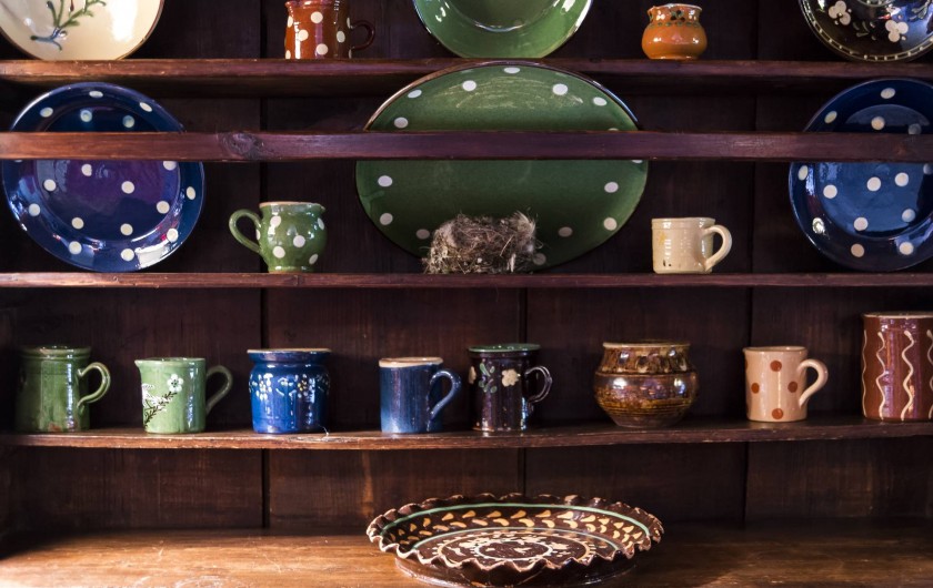 Location de vacances - Chalet à Chamonix-Mont-Blanc - Poteries savoyardes