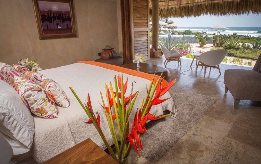 Location de vacances - Chambre d'hôtes à Puerto Escondido - Bungalow privatif
