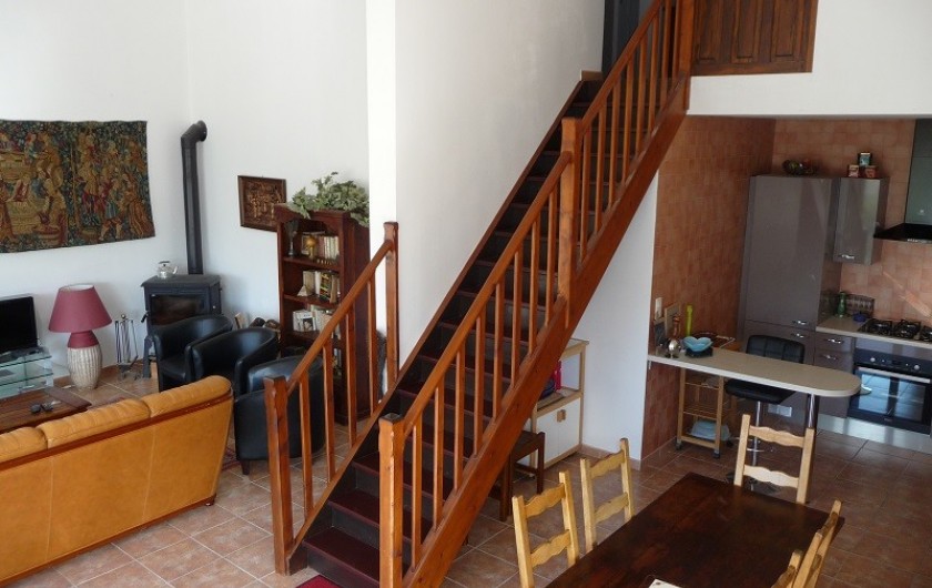 Location de vacances - Gîte à Aubres - Repas Cuisine Salon