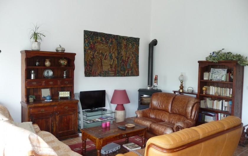 Location de vacances - Gîte à Aubres - Salon