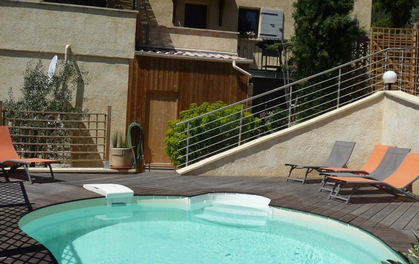 Location de vacances - Gîte à Aubres - Piscine